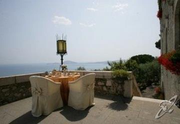 Hotel Castello Miramare Formia Bagian luar foto